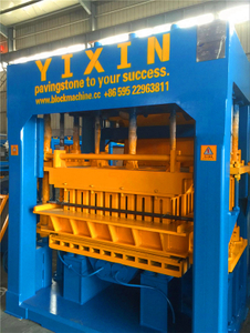 QT10-15 Automatic Brick Forming Machine Yixin Block Machine for Middle East Market 