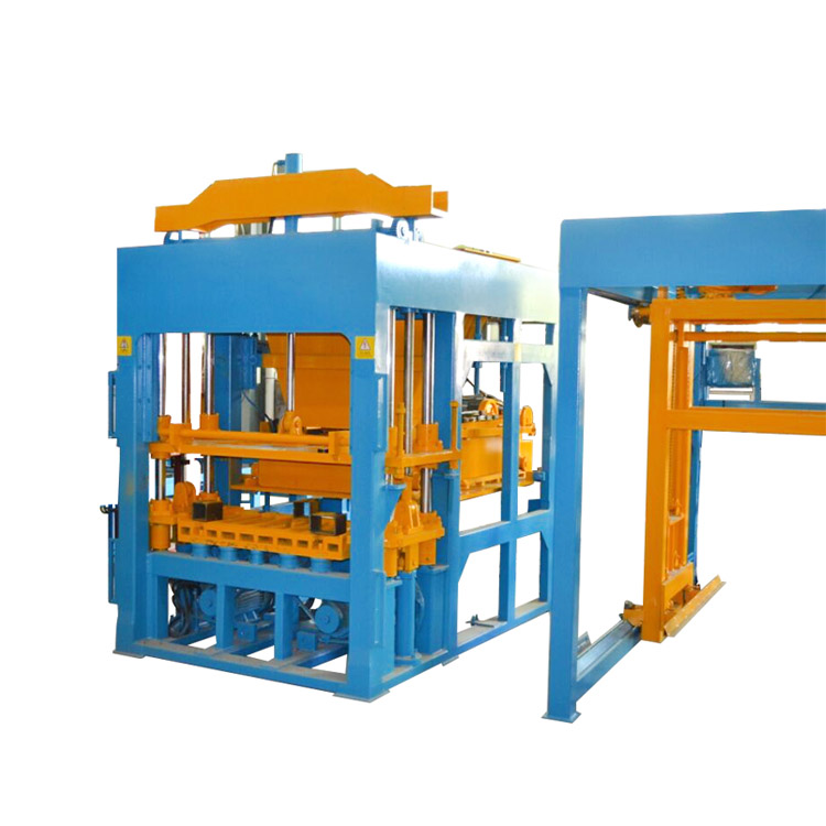 Yixin QT5-15 Fly Ash Brick Machine Plant Working in India 