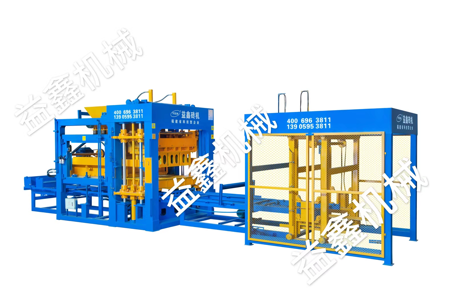 Yixin QT9-15 Perfect Working Concrete Block Brick Making Machine for Africa Market 